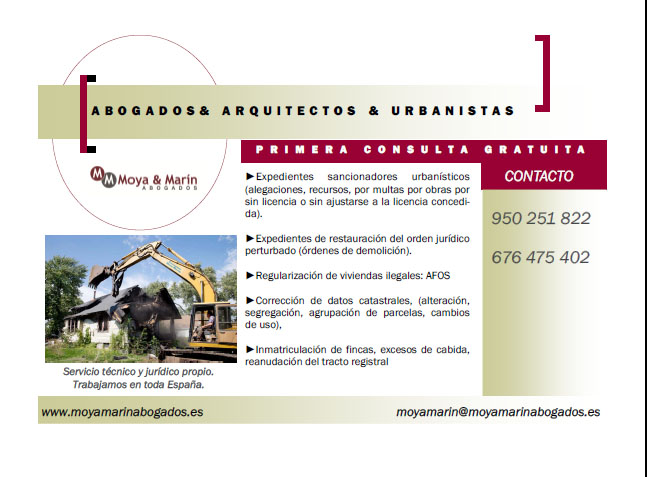 Regularización de viviendas ilegales – Demolición